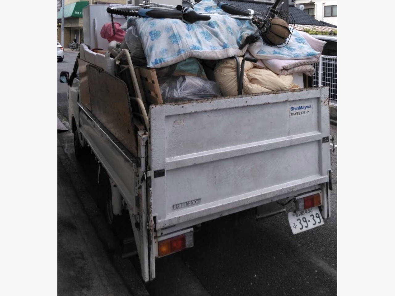 広島市中区 引っ越しの為不用品回収のご依頼☆の施工前画像