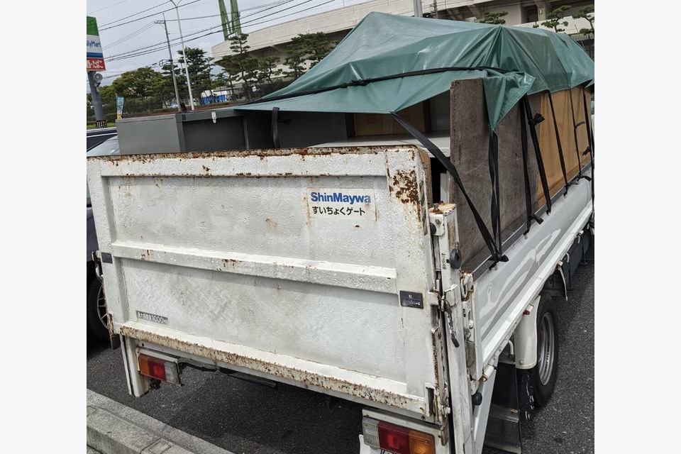 少量の荷物の運搬をしました♪の画像