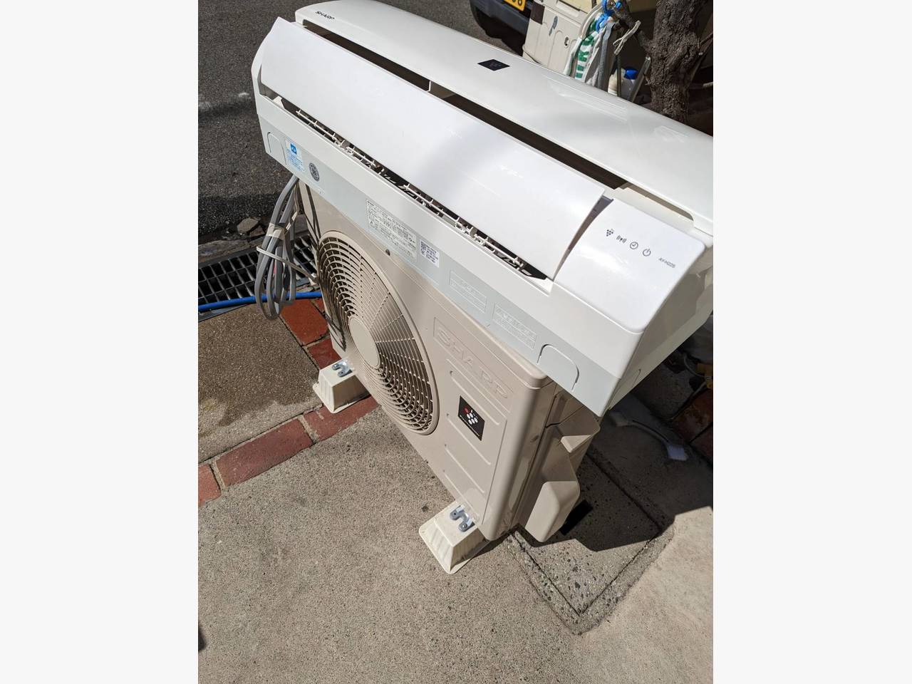 広島市中区にテレビとエアコンの買取に行きました☆の施工前画像