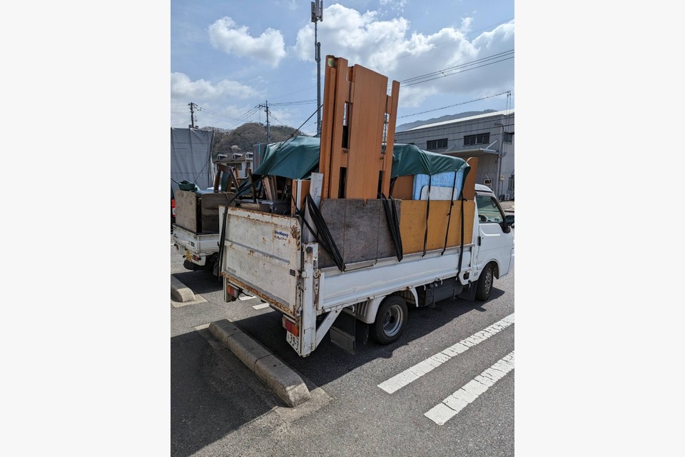 広島市南区に遺品整理に行きました。の施工前画像