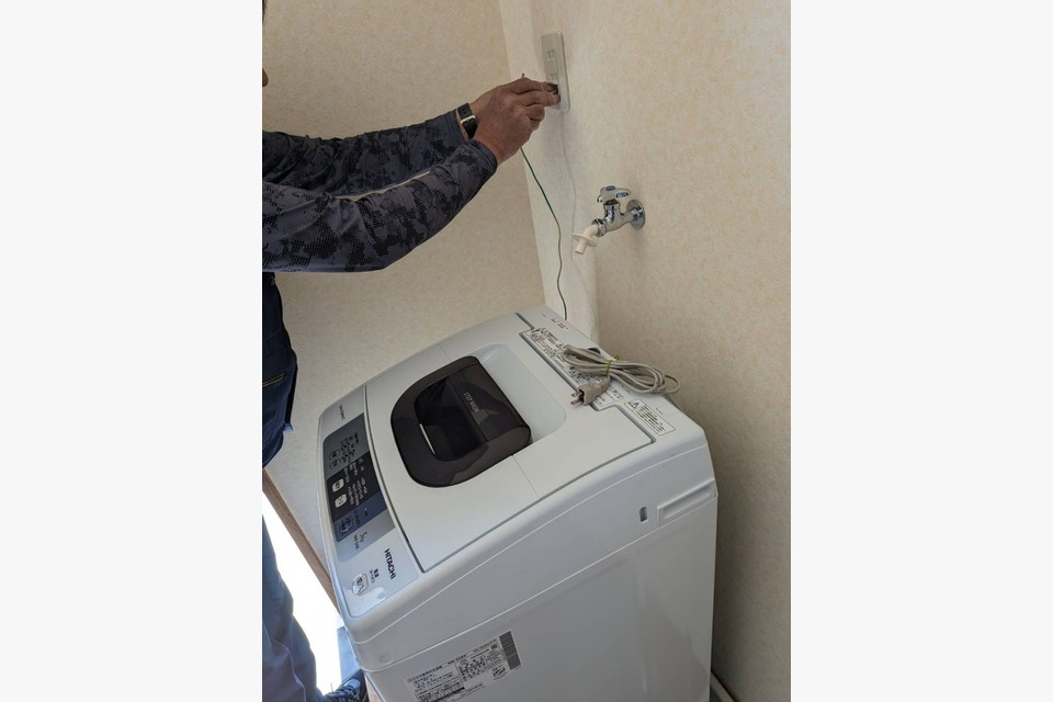 便利屋のご依頼で冷蔵庫、洗濯機を社宅に運搬・設置しました♪の施工後画像