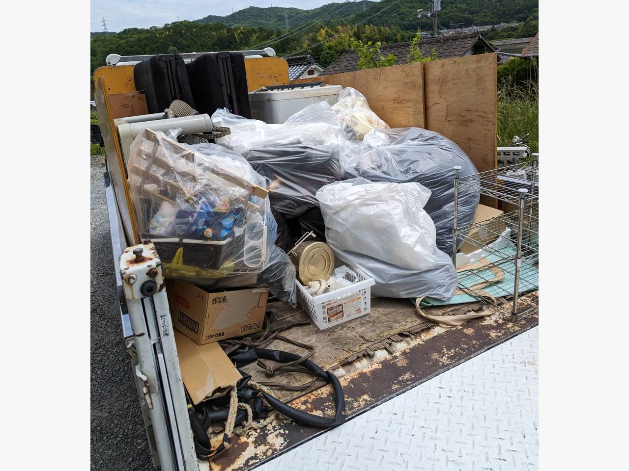 広島市内に引っ越しの為の少量の不用品回収に行きました☆の施工後画像