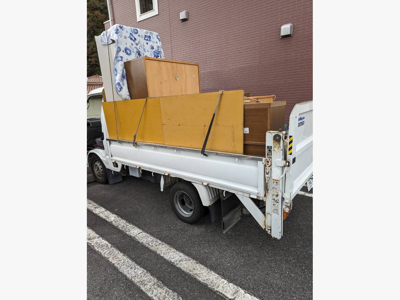 竹原に引っ越しのための不用品回収に行きました♪の施工後画像