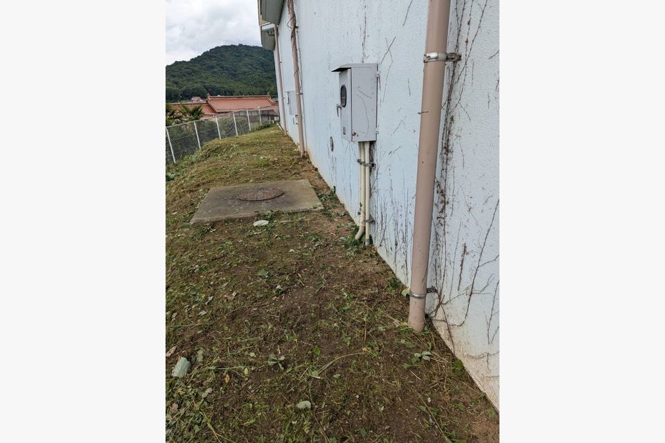 東広島市にマンション周りの草刈りに行きました☆の施工後画像