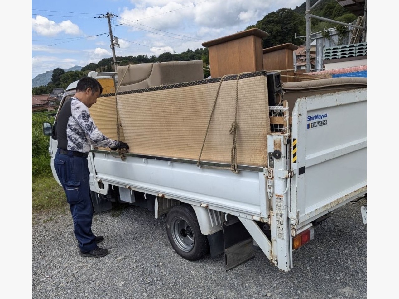 広島市南区に引っ越しの際に出た不用品の回収に行きました♪の施工後画像