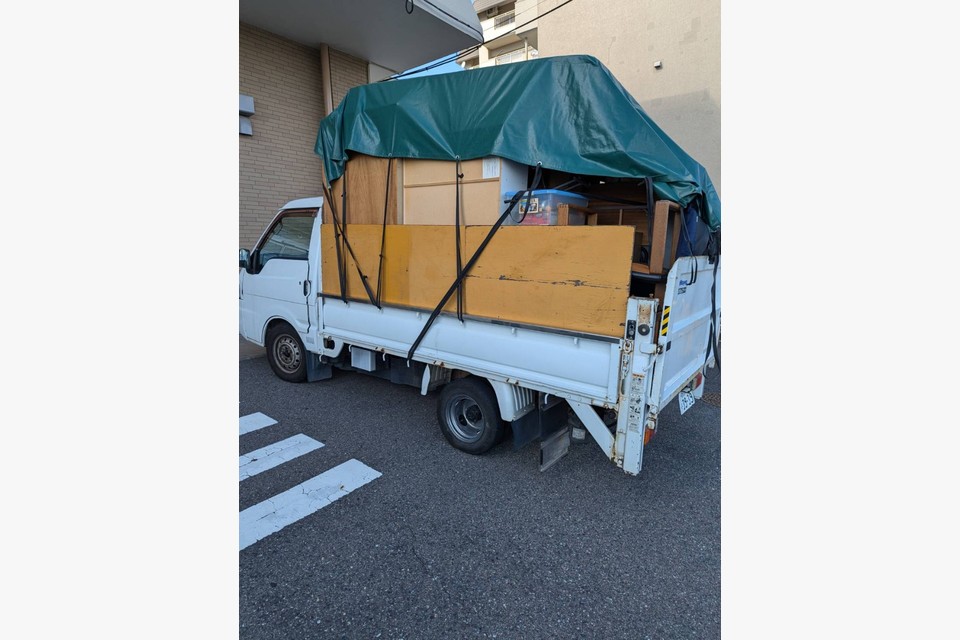 広島市南区に遺品整理に行きました。の画像