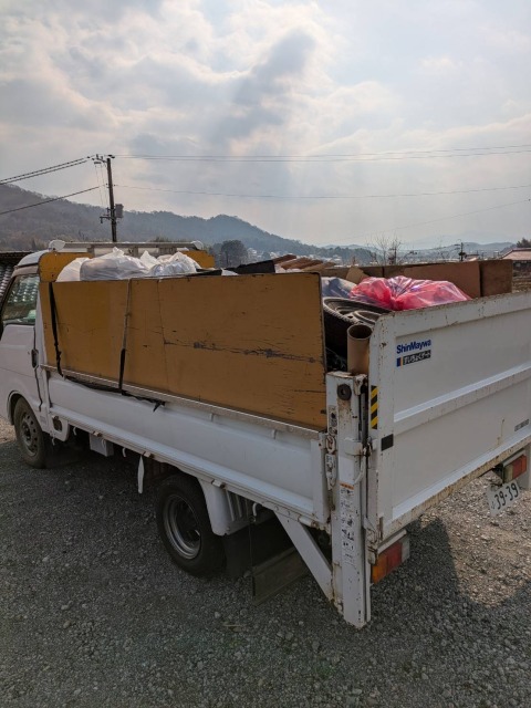 東広島市に引っ越しのための不用品回収に行きました♪の画像