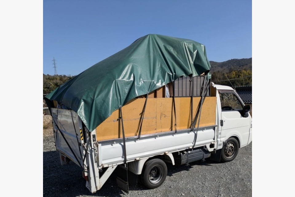 広島市内に引っ越しの際に出た不用品を回収に行きました♪の画像