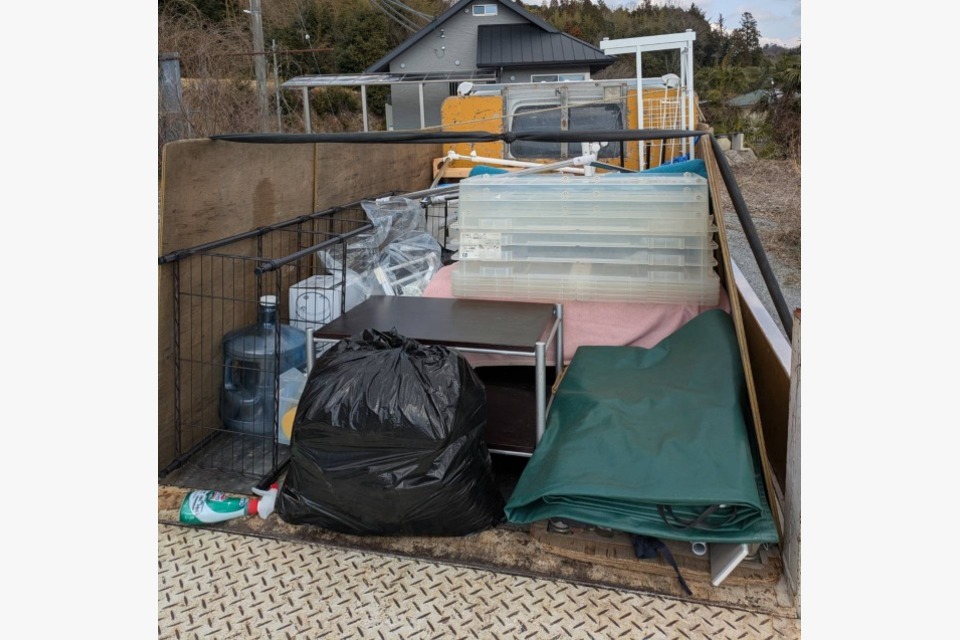 広島市東区に少量の不用品回収に行きました☆の画像
