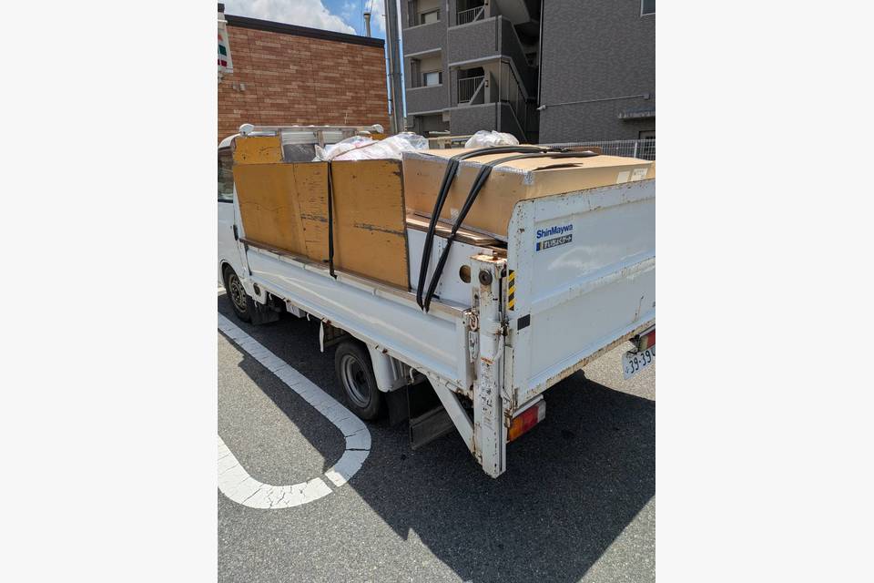 東広島市の倉庫の中の不用品を回収に行きました☆の画像