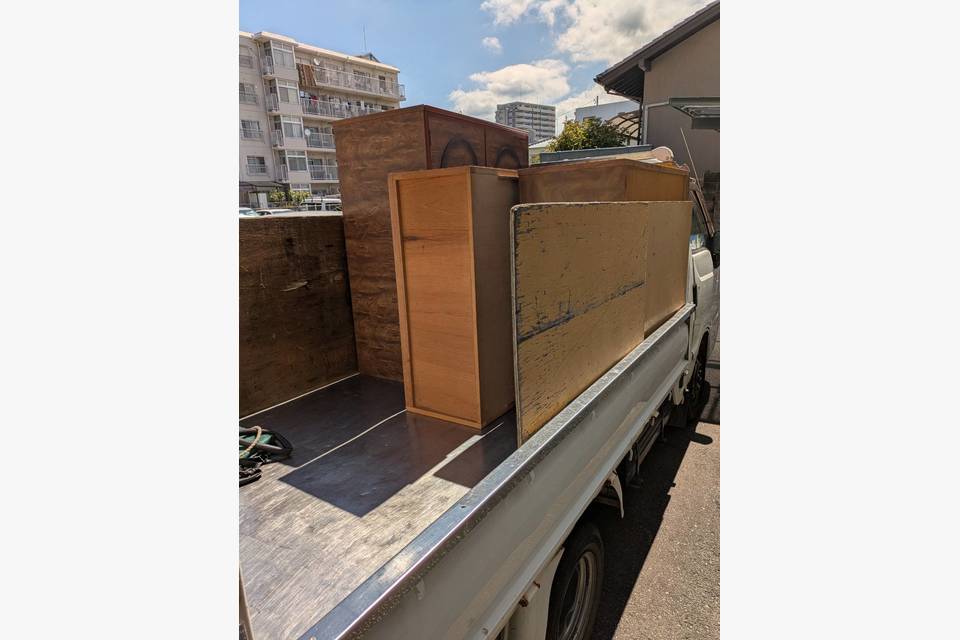 広島市東区に少量の不用品回収に行きました♪の画像